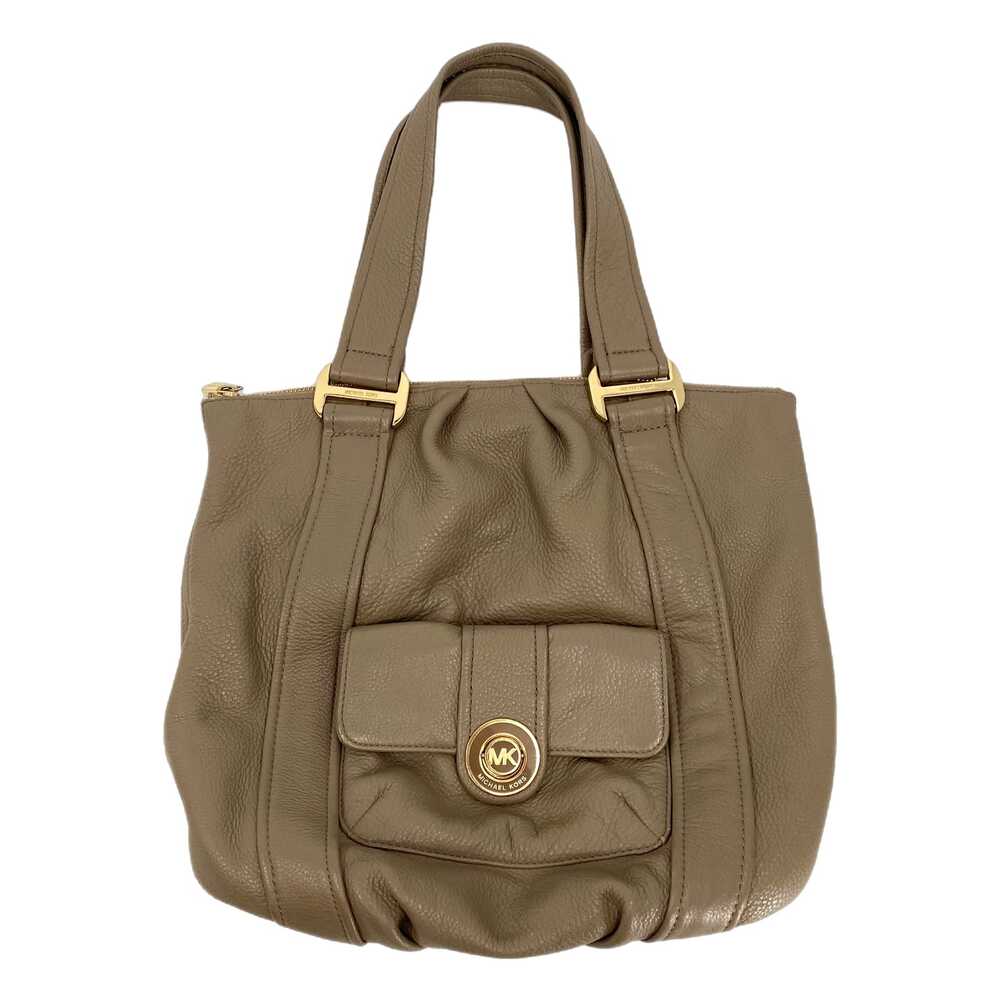 Michael Kors Brown Leather Shoulder Bag | Classic Everyday Style